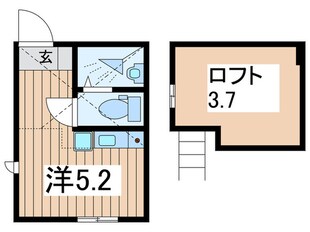 ルシェン和田町の物件間取画像